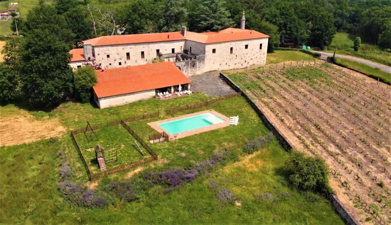 Casa Rural Pazo San Damian Amoeiro Eksteriør billede